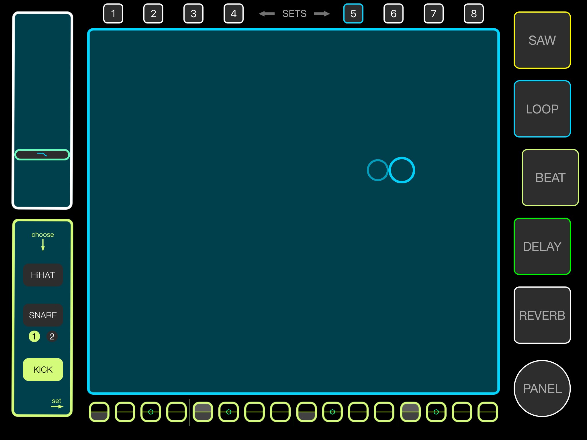Pad-screen